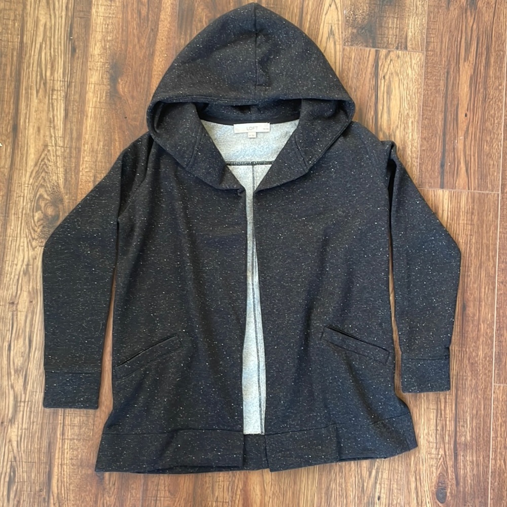 Loft Casual Hooded Cardigan